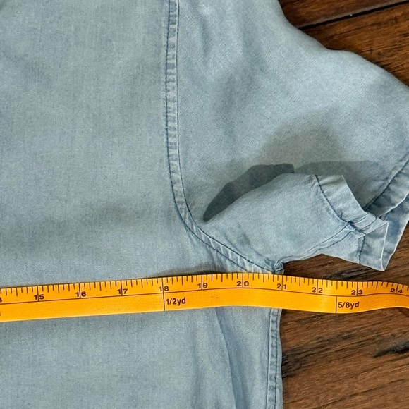 JAK&RAE Light Denim Short Sleeve Dress - Picture 4 of 7